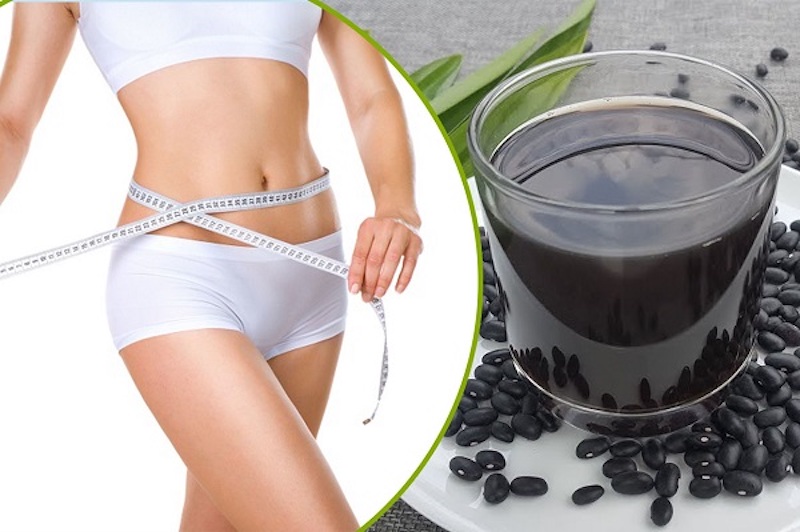 Uống đậu đen giảm cân