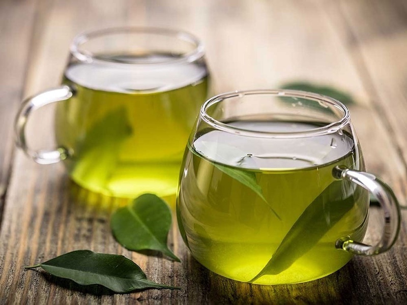 Giảm cân hiệu quả bằng nước trà xanh