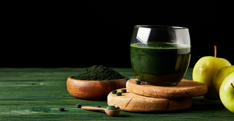 Bột tảo lục Chlorella