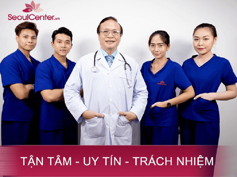 Đội ngũ bác sĩ tại Seoul Center cam kết đem lại kết quả tiêm Filler môi chất lượng