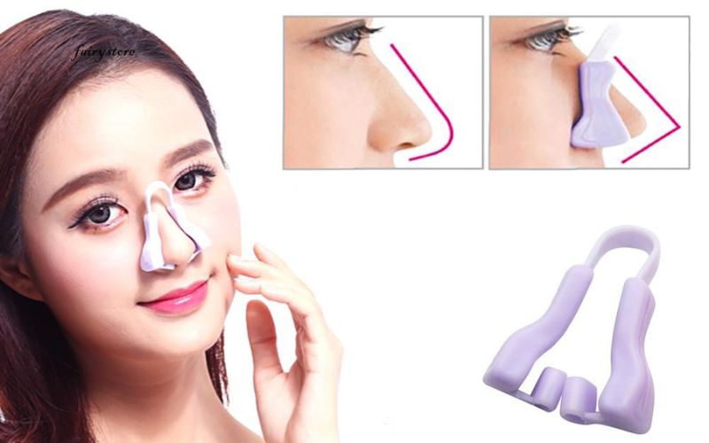 Kẹp nâng mũi giúp kích thích sụn mũi, làm cánh mũi thon gọn