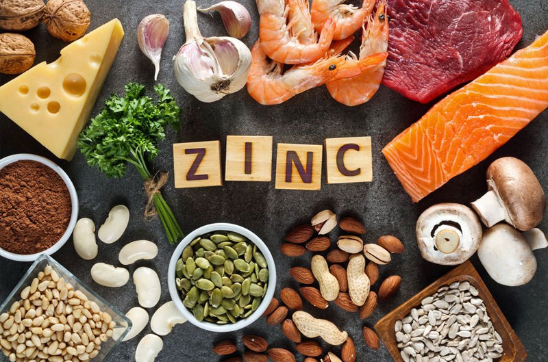 Bổ sung thực phẩm nhiều kẽm để vết thương nhanh hồi phục