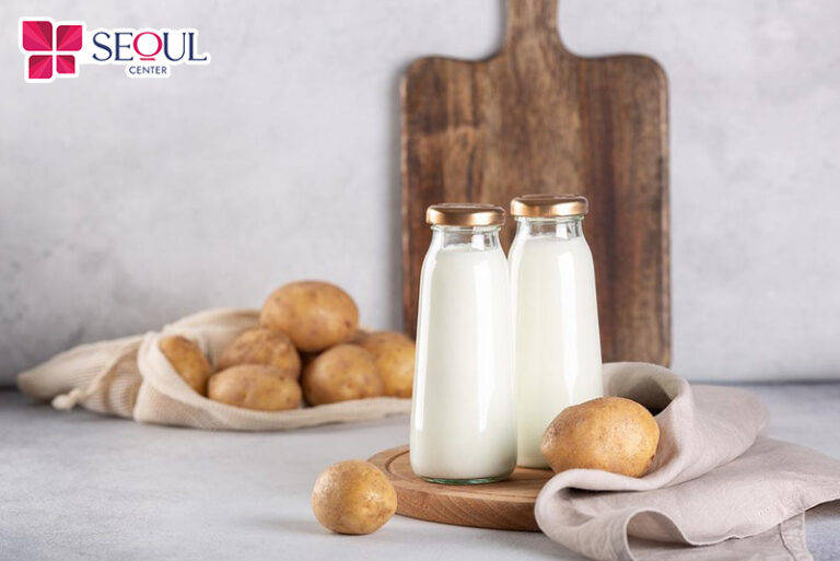 tắm trắng bằng sữa tươi không đường