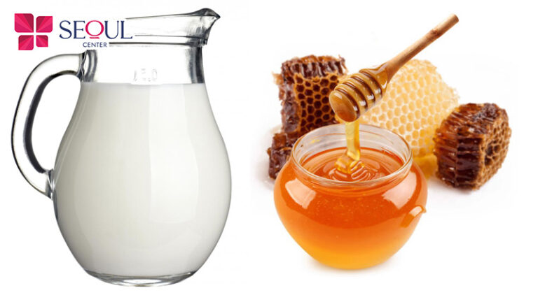 Tắm trắng tại nhà bằng sữa tươi và mật ong làm giảm thâm sạm da