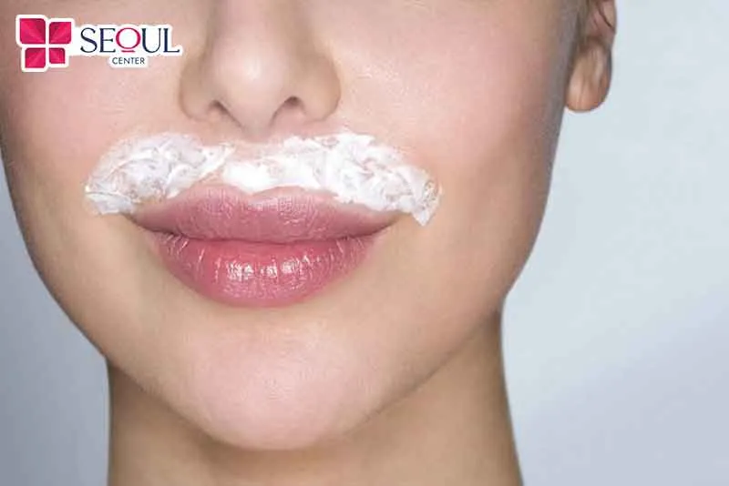 Sử dụng kem tẩy lông có thể giúp thay thế phương pháp cạo ria mép
