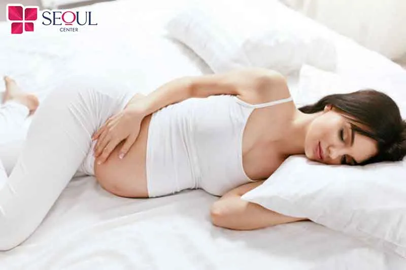 Không nên triệt lông trong giai đoạn 3 tháng đầu khi thai nhi chưa ổn định