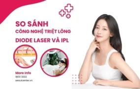 So sánh công nghệ triệt lông diode laser và ipl