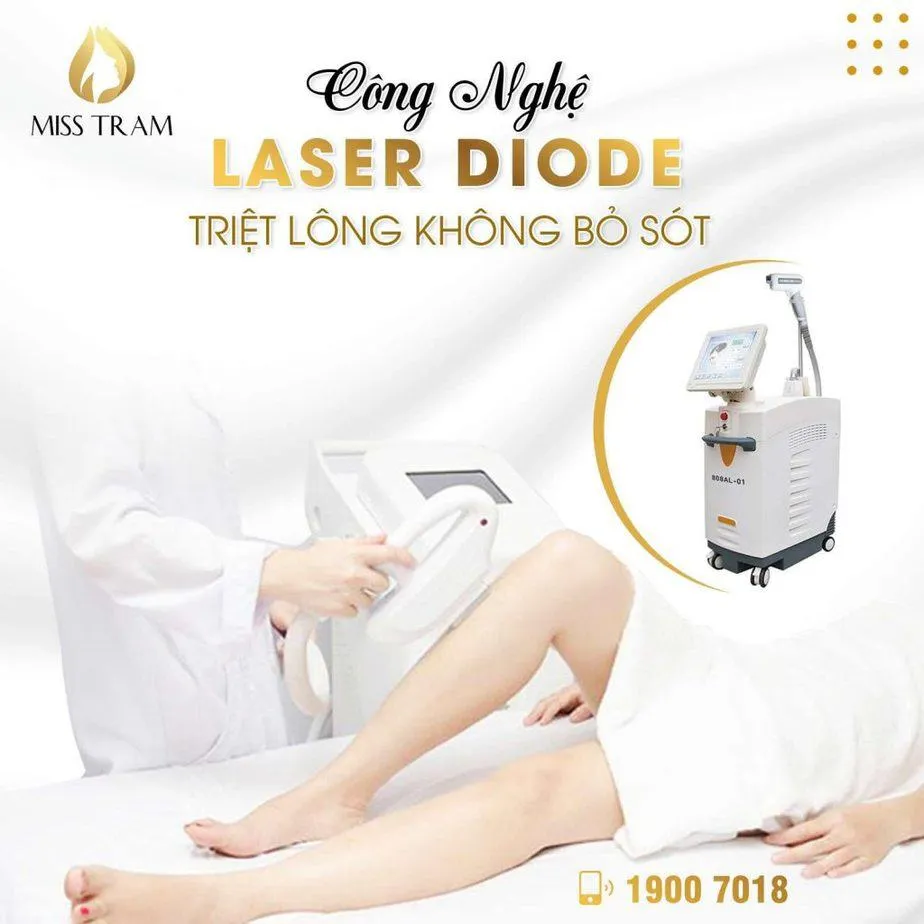 Triệt lông tại Miss Tram Spa sẽ được sử dụng công nghệ triệt hiện đại, do chính tay chuyên viên trình độ cao trực tiếp thực hiện
