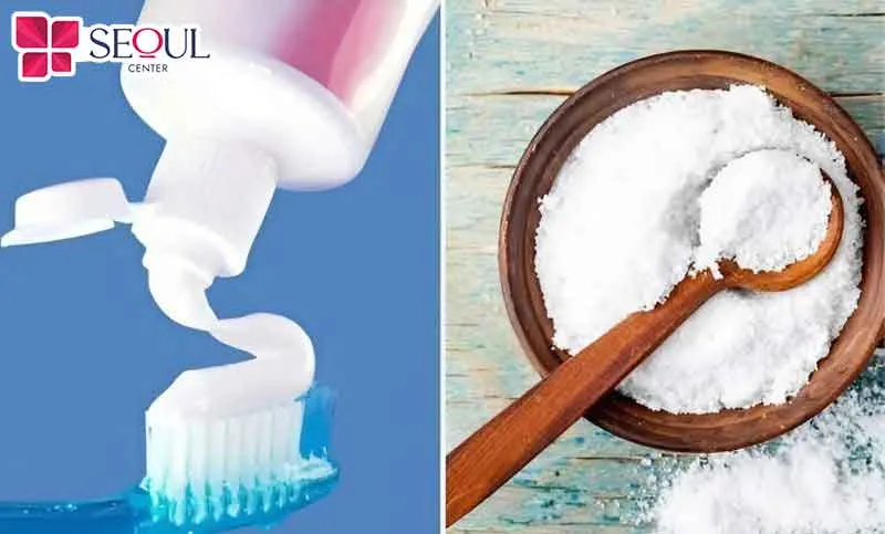 Tẩy lông nách bằng kem đánh răng kết hợp với muối giúp lông mềm hơn