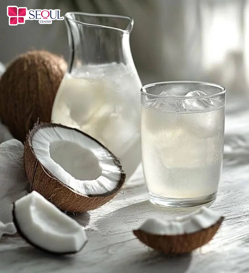Dừa là loại quả đa năng có nhiều công dụng giúp làm chậm quá trình da lão hóa