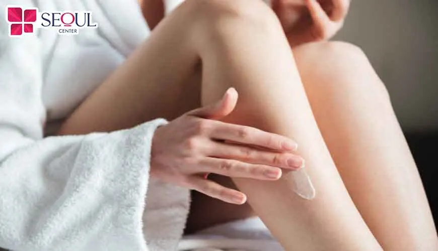 Sau khi tắm trắng bằng cà chua nên bôi kem dưỡng cho da
