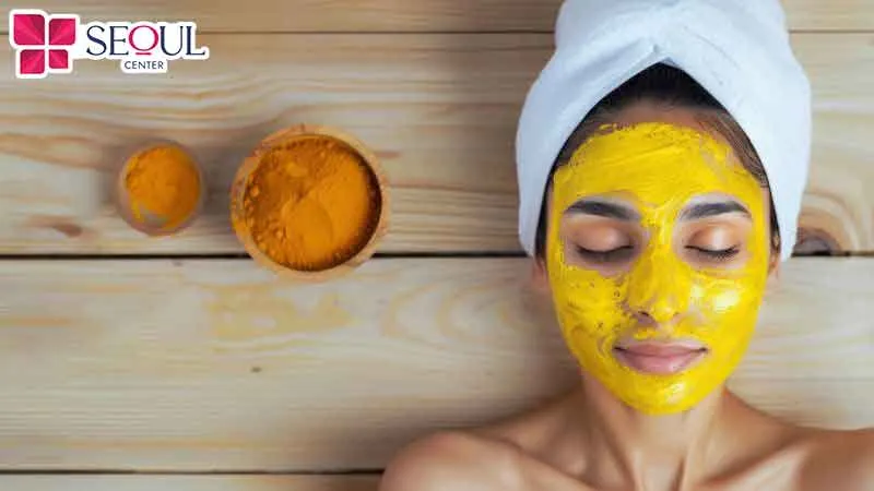 Bột nghệ có thể vừa làm trắng da mặt vừa làm trắng da body 