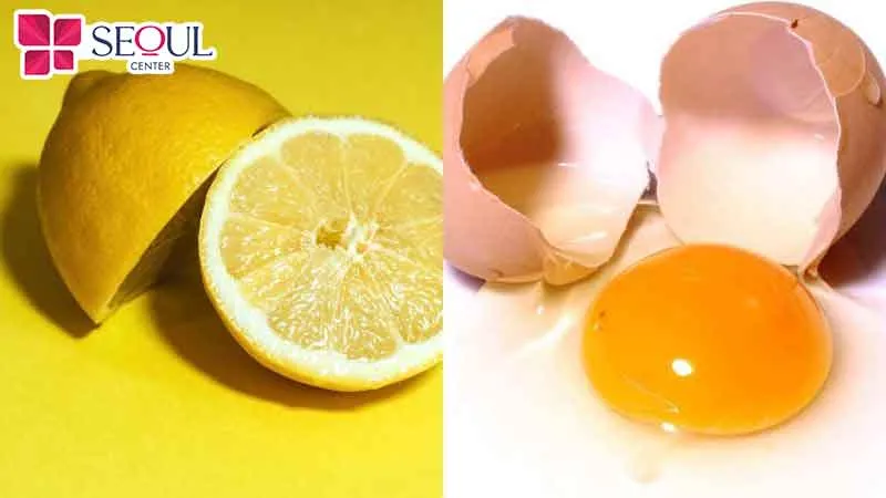 Chanh và trứng gà kết hợp tạo ra hỗn hợp ức chế lông mọc, làm mềm, khử khuẩn và giảm thâm