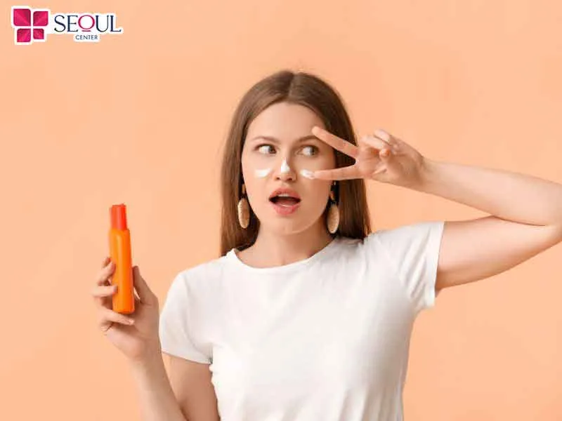 Sau cấy trắng da cần bôi kem chống nắng để duy trì hiệu quả sau làm đẹp