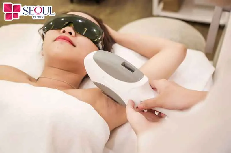 Công nghệ triệt lông với ánh sáng có bước sóng mạnh phù hợp với hầu hết những loại da nhạy cảm