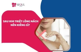 Sau khi triệt lông nách nên kiêng gì
