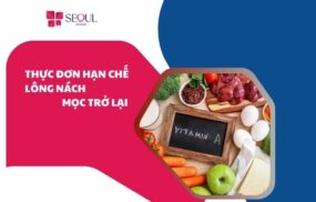 Thực đơn hạn chế lông nách mọc trở lại
