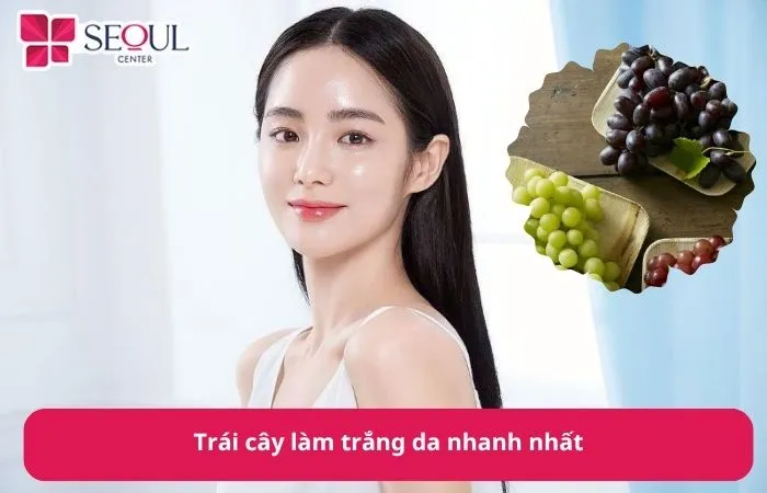 Trái cây chứa nhiều loại vitamin giúp hỗ trợ trắng da hiệu quả