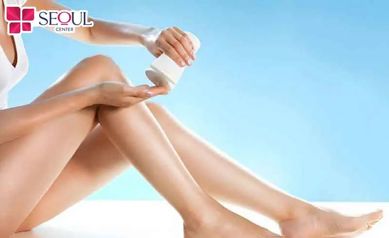 Sử dụng kem tẩy lông để làm phá vỡ cấu trúc Keratin trong sợi lông 