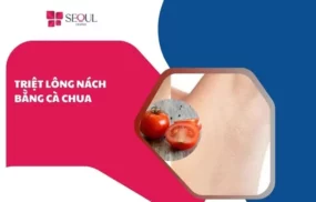 Triệt lông nách bằng cà chua