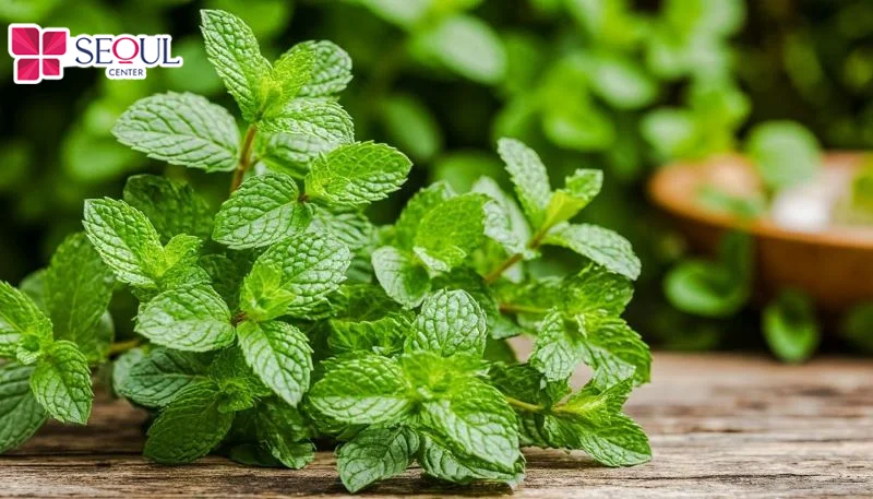 Với tính chất mát lạnh, lá bạc hà mang lại cảm giác dễ chịu khi bạn thực hiện trong việc loại bỏ lông nách