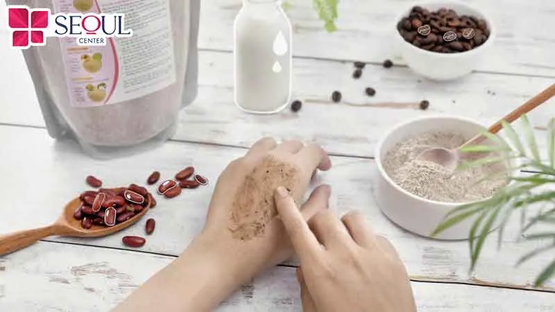 Bột đậu đỏ nổi bật với hàm lượng vitamin C, E, B1 và các chất chống oxy hóa