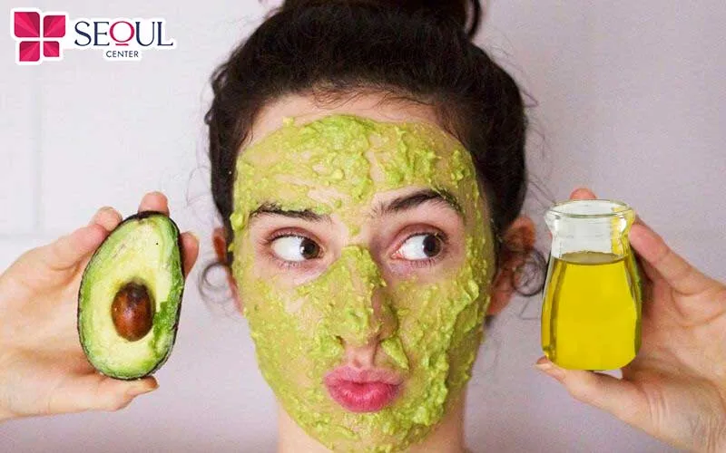 Mặt nạ bơ và dầu oliu giải pháp dưỡng trắng da hiệu quả