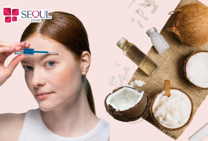 Dầu dừa bí kíp cho lông mày mọc nhanh, dày và chắc khỏe 