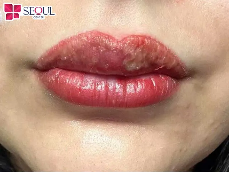 Nguy cơ nhiễm khuẩn sau phun có thể diễn ra nếu không vệ sinh kỹ thiết bị phun xăm