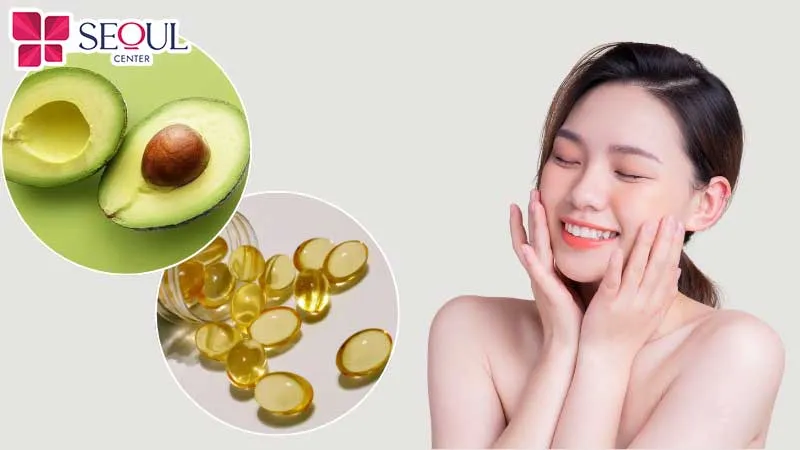 Bơ giàu dưỡng chất kết hợp vitamin E giúp làm sáng da, mờ thâm nám hiệu quả
