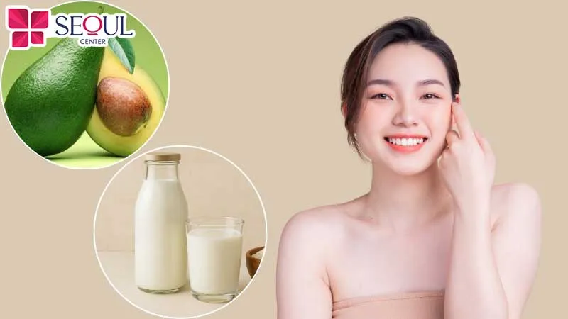 Sữa tươi không đường làm mềm da và sáng da hiệu quả