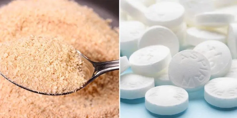 Phương pháp tắm trắng bằng cám gạo là trộn cùng thuốc Aspirin đã được nghiền nhuyễn để tạo thành hỗn hợp giúp tắm trắng