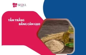 tắm trắng bằng cám gạo