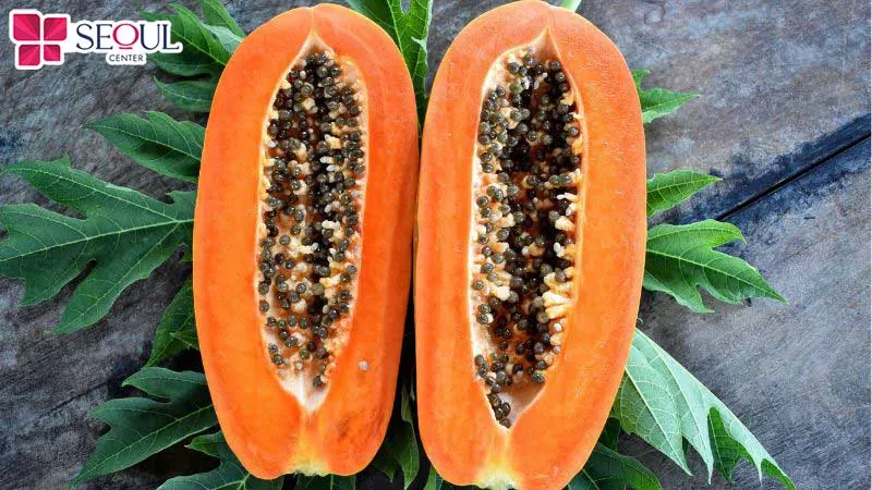 Đu đủ có chứa nhiều thành phần có thể mang lại nhiều công dụng cho da, đặc biệt là khả năng dưỡng trắng
