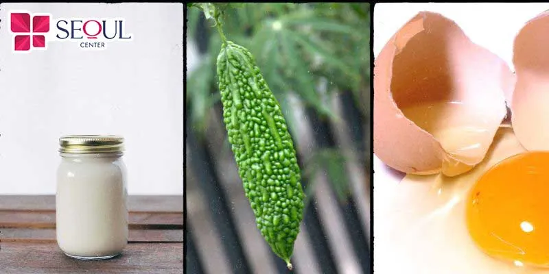 Tắm trắng bằng khổ qua, sữa chua và lòng trắng được nhiều chị em áp dụng nhờ khả năng làm sáng mịn da vi diệu