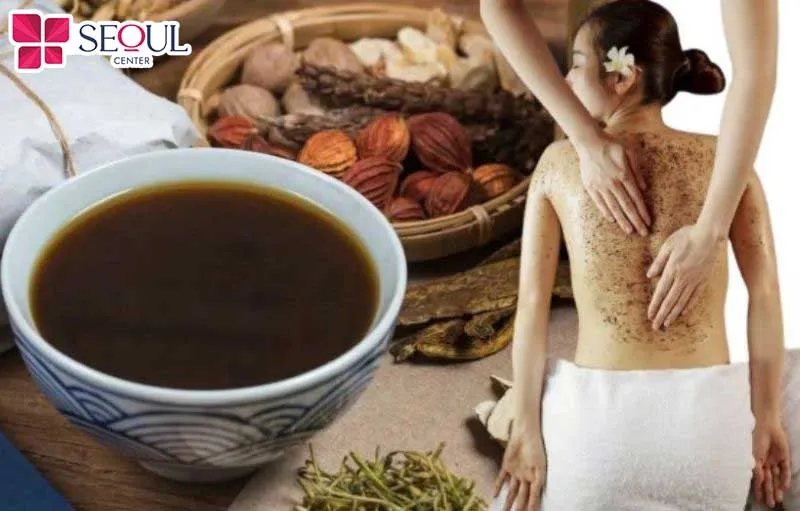 Trong các vị thảo dược thuốc bắc thường chứa nhiều dưỡng chất rất thích hợp để chăm sóc sắc đẹp