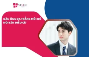 Đàn ông da trắng môi đỏ