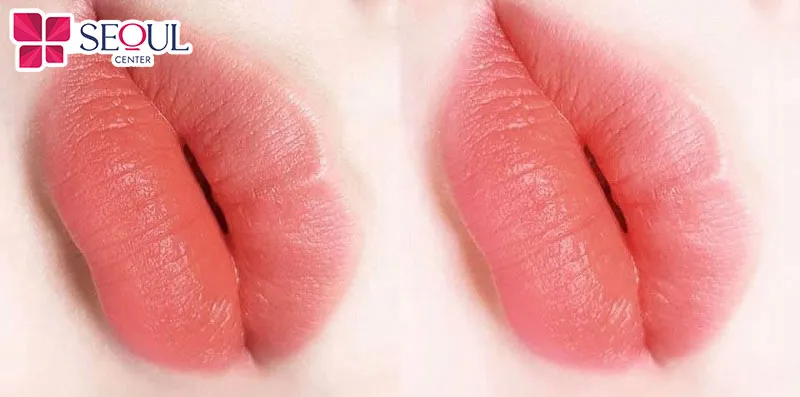 Màu cam sữa mang lại cảm giác tự nhiên, gần giống như môi thật