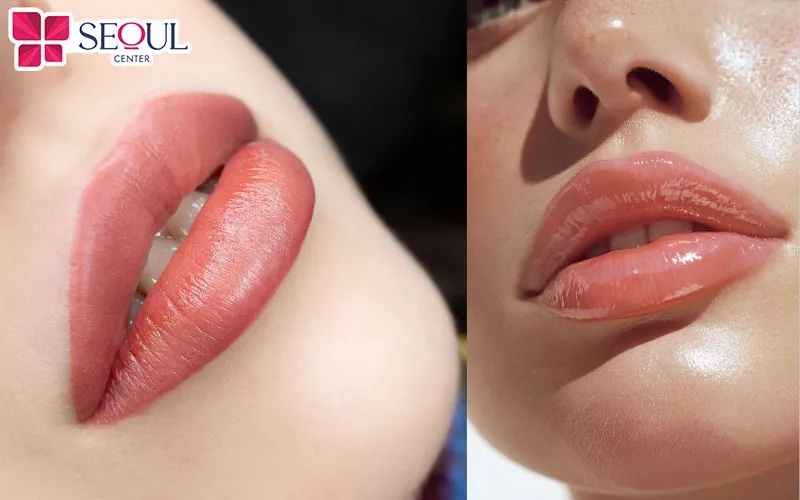 Phun môi Aqualips với màu sắc tự nhiên, hài hòa với từng màu da