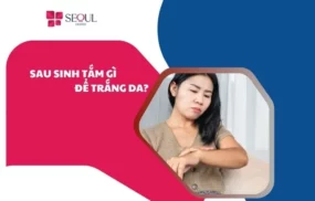 Sau sinh tắm gì để trắng da