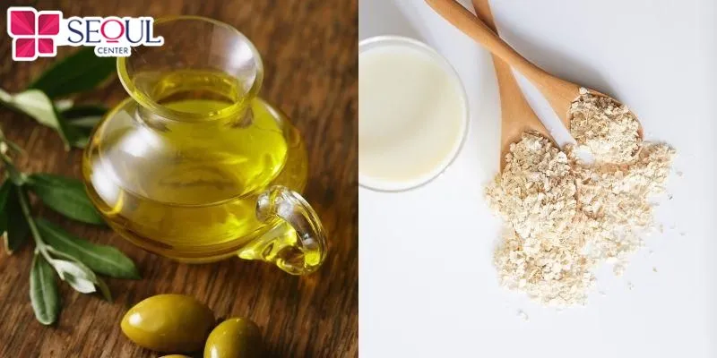 Cách tắm trắng bằng bột yến mạch và dầu oliu vừa giúp da sáng vừa chống lão hóa da