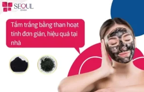 Tắm trắng bằng than hoạt tính đơn giản và hiệu quả tại nhà