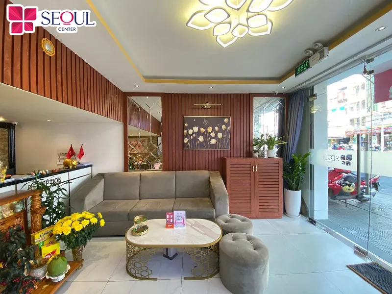 Không gian cơ sở vật chất tại Seoul Center Đà Lạt khá rộng rãi, khang sang, sang trọng