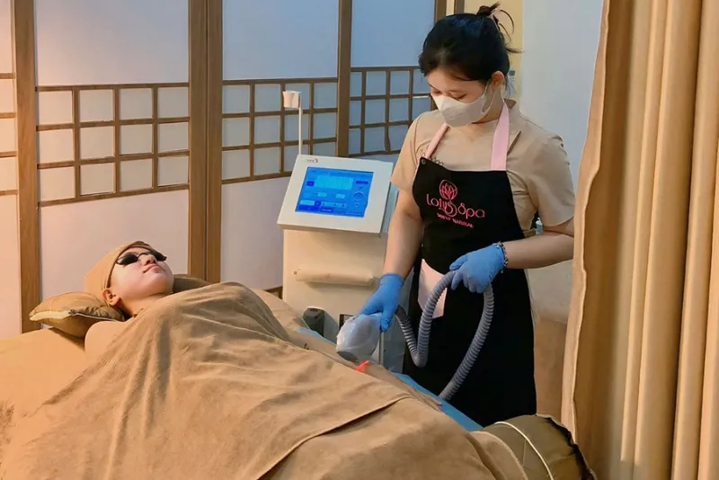 Lotus Spa - liệu trình triệt lông được chiết xuất từ thiên nhiên, giúp da mềm mịn và sáng khỏe tự nhiên