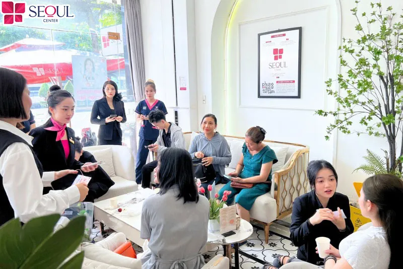 Nhiều khách hàng tin tưởng và lựa chọn Thẩm mỹ viện Seoul Center Đà Nẵng trong hành trình làm đẹp của mình