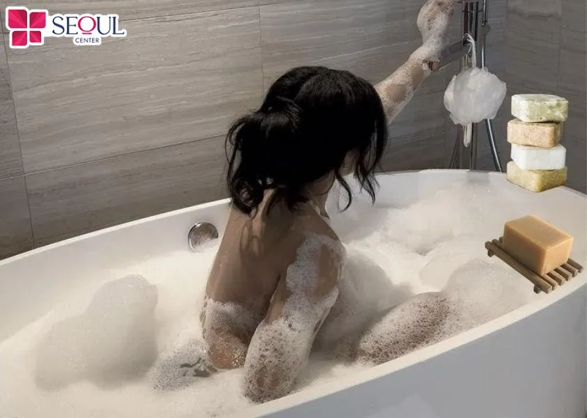 Xà bông hỗ trợ dưỡng trắng sẽ giúp cải thiện tình trạng thâm nám, và nuôi dưỡng làn da trở nên khỏe đẹp