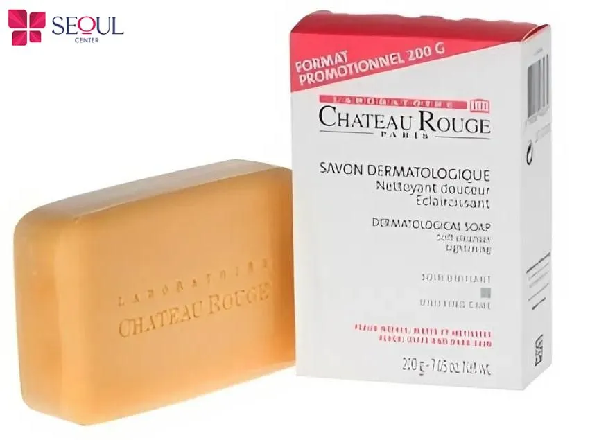 Xà phòng kích trắng Chateau Rouge là lựa chọn lý tưởng đối với những ai muốn chăm da toàn diện