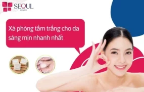 xà phòng tắm trắng