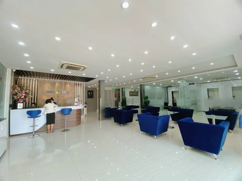 Thẩm mỹ viện Đắk Lắk Ngọc Dung thiết kế phòng chờ rộng rãi, thoáng đãng khi khách hàng đến trải nghiệm