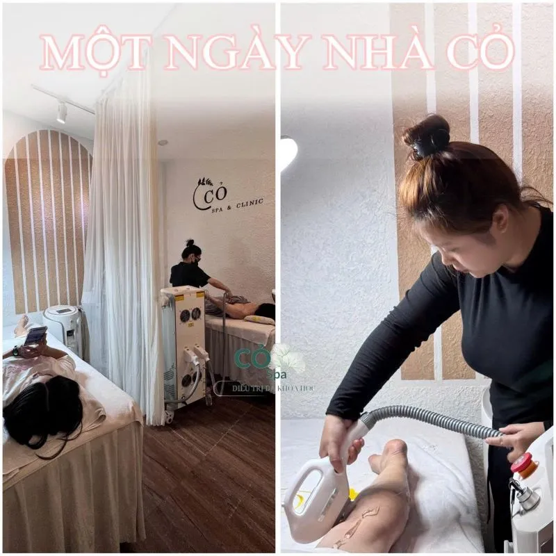 Cỏ Spa là điểm đến quen thuộc của nhiều chị em khi tìm đến thẩm mỹ viện Long Khánh